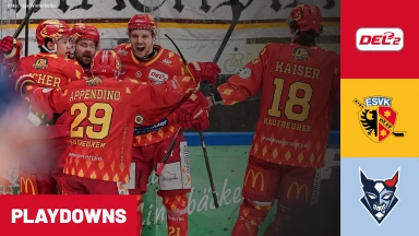 DEL2 Playdowns: ESV Kaufbeuren vs. Blue Devils Weiden - Spiel 2