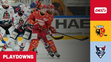 DEL2 Playdowns: ESV Kaufbeuren vs. Blue Devils Weiden - Spiel 4