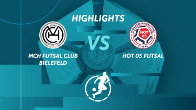 Highlights Viertelfinale Spiel 1: MCH Futsal Club Bielefeld vs. HOT 05 Futsal