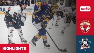 DEL2 Viertelfinale: Lausitzer Füchse vs. EC Kassel Huskies - Spiel 4 | Highlights