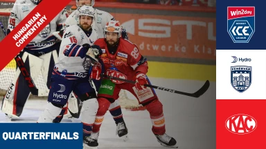 Hungarian: win2day ICE Hockey League Quarterfinals: Hydro Fehervar AV 19 vs. EC KAC -  Game 6