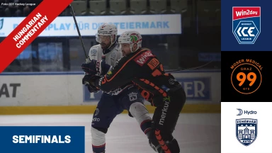 Hungarian: win2day ICE Hockey League Semifinals: Moser Medical Graz99ers vs. Hydro Fehervar AV 19 -  Game 1
