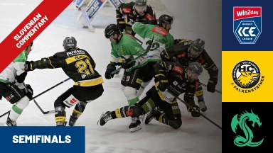 Slovenian: win2day ICE Hockey League Semifinals: HC Falkensteiner Pustertal vs. Olimpija Ljubljana -  Game 1