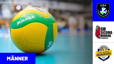 CL Männer: Sir Sicoma Monini PERUGIA vs. Guaguas LAS PALMAS