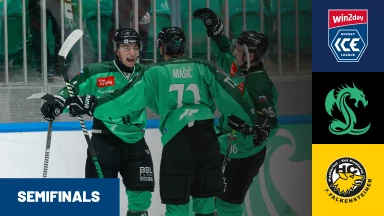 win2day ICE Hockey League Semifinals: Olimpija Ljubljana vs. HC Falkensteiner Pustertal - Game 2