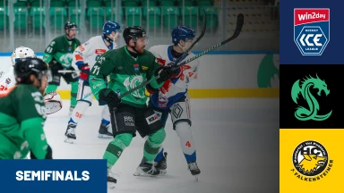 win2day ICE Hockey League Semifinals: Olimpija Ljubljana vs. HC Falkensteiner Pustertal - Game 4