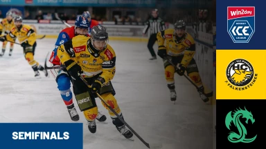 win2day ICE Hockey League Semifinals: HC Falkensteiner Pustertal vs. Olimpija Ljubljana -  Game 3