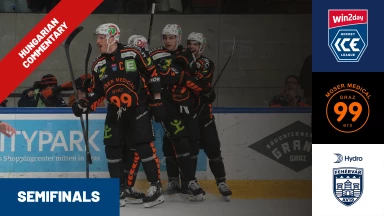 Hungarian: win2day ICE Hockey League Semifinals: Moser Medical Graz99ers vs. Hydro Fehervar AV 19 -  Game 3