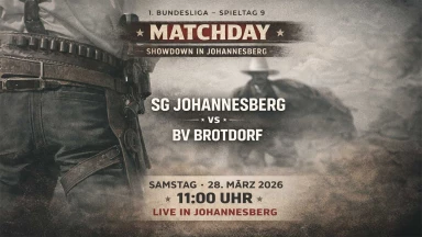 9. Bundesligaspieltag SG Johannesberg gegen BV Brotdorf