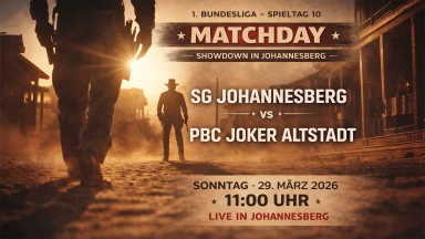 10. Bundesligaspieltag SG Johannesberg gegen PBC Joker Altstadt