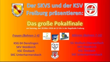 SKVS-Pokalfinale Frauen Bahn 1-4