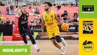 ProA: Tigers Tübingen vs. Bozic Estriche Knights Kirchheim | Highlights