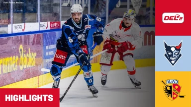 DEL2 Playdowns: Blue Devils Weiden vs. ESV Kaufbeuren - Spiel 1 | Highlights