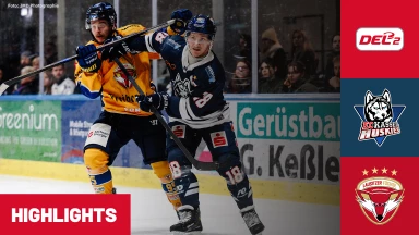 DEL2 Viertelfinale: EC Kassel Huskies vs. Lausitzer Füchse - Spiel 5 | Highlights
