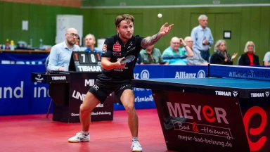 2. Bundesliga Tischtennis:TTC Indeland Jülich - SV Union Velbert Tisch 1