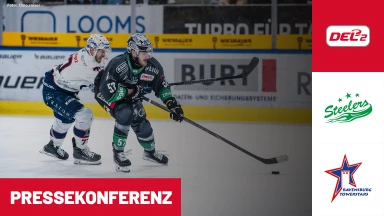 DEL2 Viertelfinale: Bietigheim Steelers vs. Ravensburg Towerstars - Spiel 6 | Pressekonferenz