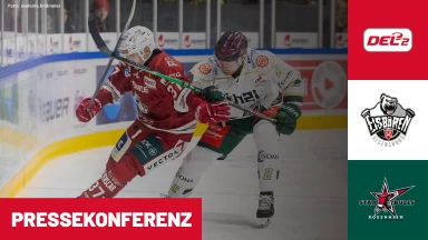 DEL2 Viertelfinale: Eisbären Regensburg vs. Starbulls Rosenheim - Spiel 6 | Pressekonferenz