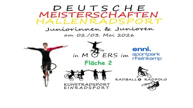 DM Hallenradsport Junioren 2026 Samstag Fläche 2