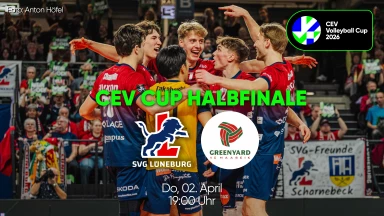 CEV Cup: SVG Lüneburg vs. Greenyard Maaseik - kommentiert von Roman Gerth & Paddi Kruse