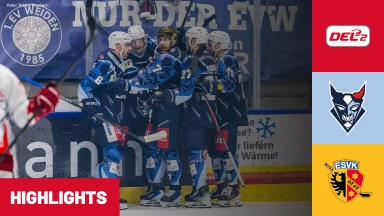 DEL2 Playdowns: Blue Devils Weiden vs. ESV Kaufbeuren - Spiel 3 I Highlights