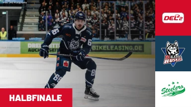 DEL2 Halbfinale: EC Kassel Huskies vs. Bietigheim Steelers - Spiel 1