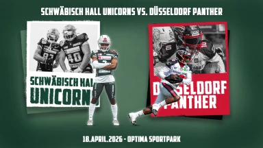 Schwäbisch Hall Unicorns vs. Düsseldorf Panther