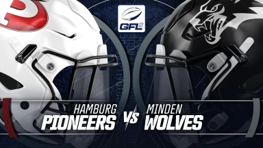 GFL2: Hamburg Pioneers vs. Minden Wolves