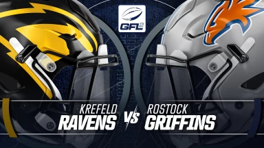 GFL2: Krefeld Ravens vs. Rostock Griffins