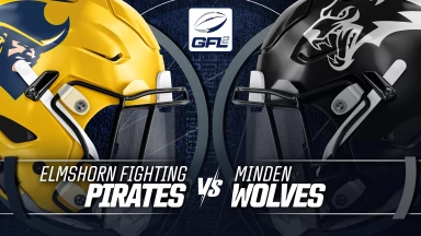 GFL2: Elmshorn Fighting Pirates vs. Minden Wolves