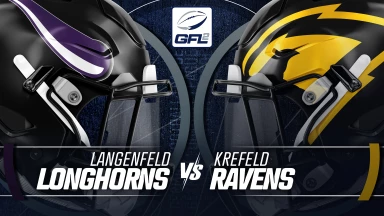 GFL2: Langenfeld Longhorns vs. Krefeld Ravens