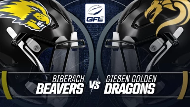 GFL2: Biberach Beavers vs. Gießen Golden Dragons