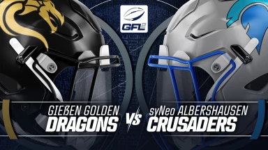 GFL2: Gießen Golden Dragons vs. syNeo Albershausen Crusaders