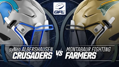 GFL2: syNeo Albershausen Crusaders vs. Montabaur Fighting Farmers