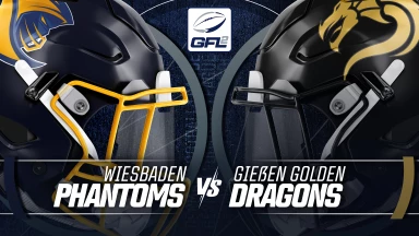GFL2: Wiesbaden Phantoms vs. Gießen Golden Dragons