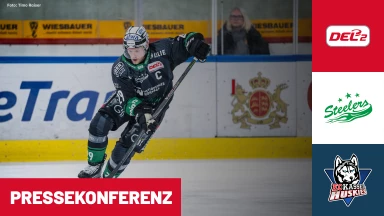 DEL2 Halbfinale: Bietigheim Steelers vs. EC Kassel Huskies - Spiel 2 I Pressekonferenz