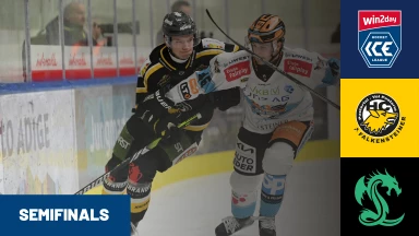 DE / IT: win2day ICE Hockey League Semifinals: HC Falkensteiner Pustertal vs. Olimpija Ljubljana - Game 5