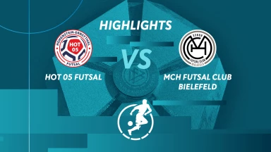 Highlights Viertelfinale Spiel 3: HOT 05 Futsal vs. MCH Futsal Club Bielefeld