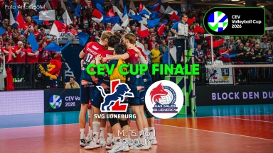 CEV Cup Finale: SVG LÜNEBURG vs. Gas Sales Bluenergy PIACENZA - kommentiert von Roman Gerth & Paddi Kruse