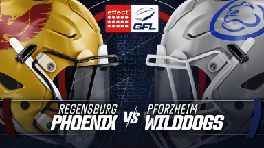 effect® ENERGY GFL: Regensburg Phoenix vs. Pforzheim Wilddogs