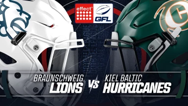 effect® ENERGY GFL: Braunschweig Lions vs. Kiel Baltic Hurricanes