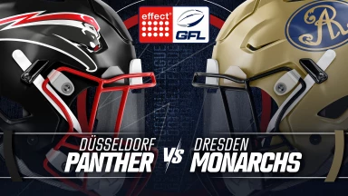 effect® ENERGY GFL: Düsseldorf Panther vs. Dresden Monarchs