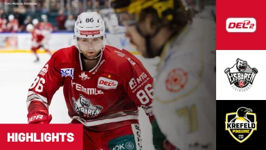 DEL2 Halbfinale: Eisbären Regensburg vs. Krefeld Pinguine - Spiel 4 I Highlights