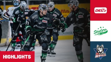 DEL2 Halbfinale: Bietigheim Steelers vs. EC Kassel Huskies - Spiel 4 I Highlights