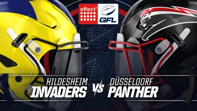 effect® ENERGY GFL: Hildesheim Invaders vs. Düsseldorf Panther