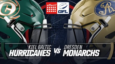 effect® ENERGY GFL: Kiel Baltic Hurricanes vs. Dresden Monarchs
