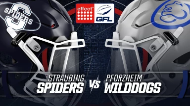 effect® ENERGY GFL: Straubing Spiders vs. Pforzheim Wilddogs