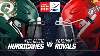 effect® ENERGY GFL: Kiel Baltic Hurricanes vs. Potsdam Royals