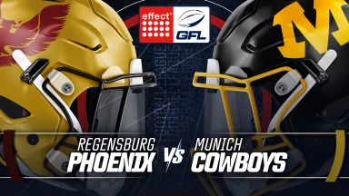 effect® ENERGY GFL: Regensburg Phoenix vs. Munich Cowboys