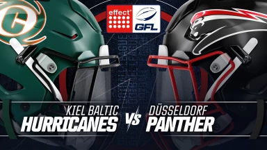 effect® ENERGY GFL: Kiel Baltic Hurricanes vs. Düsseldorf Panther