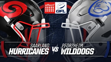 effect® ENERGY GFL: Saarland Hurricanes vs. Pforzheim Wilddogs